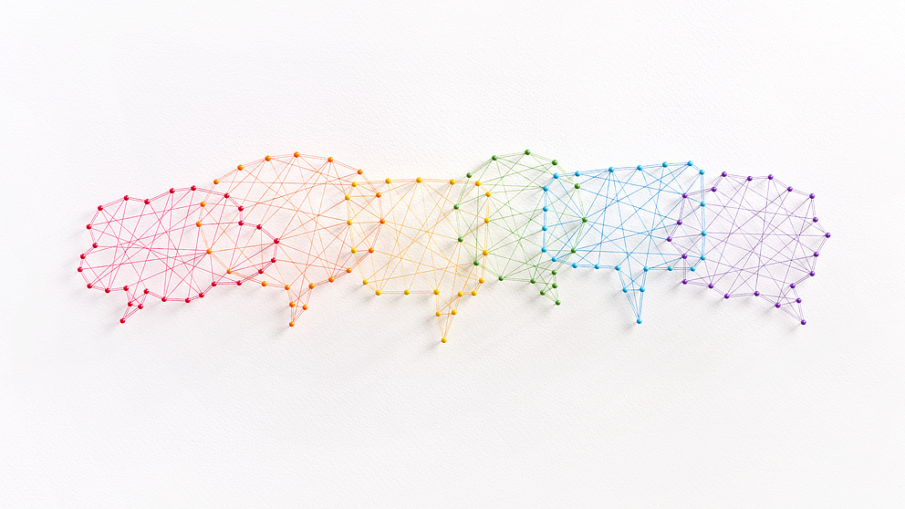 Social communication concept