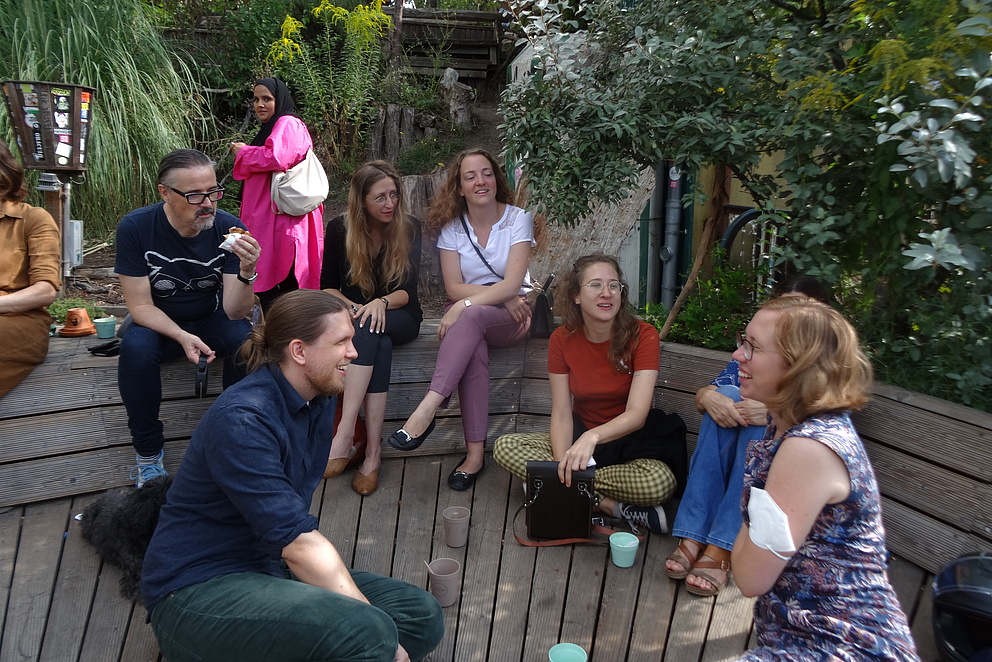 Letzte Zusammenkunft der Residency Kohorte an der Spree in Berlin