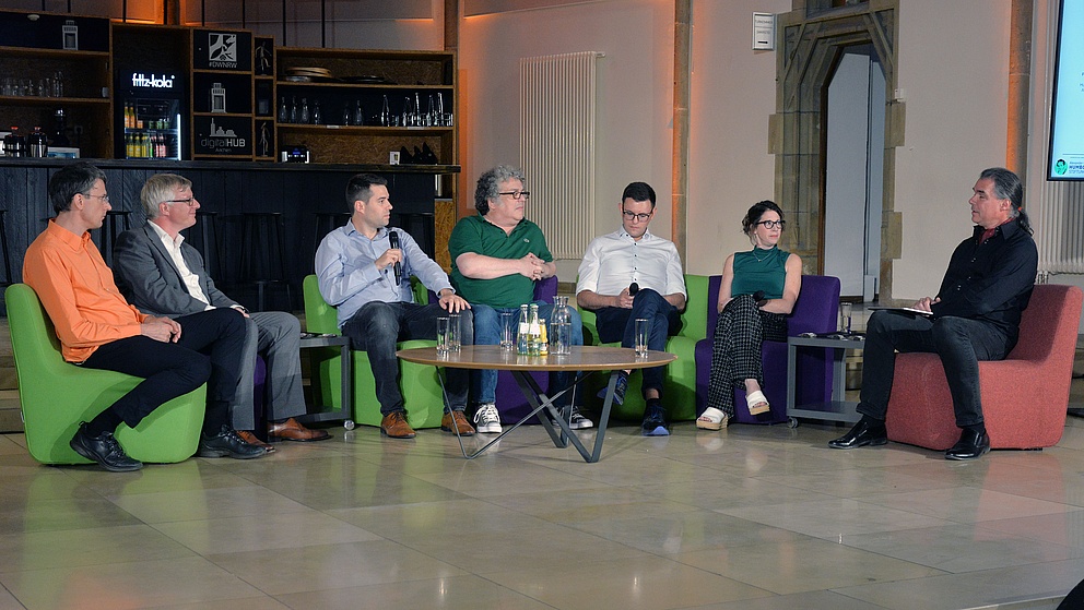 Foto der Podiumsdiskussion