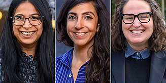 Surabhi Ranganathan, Prerna Singh, Jamie Kreiner