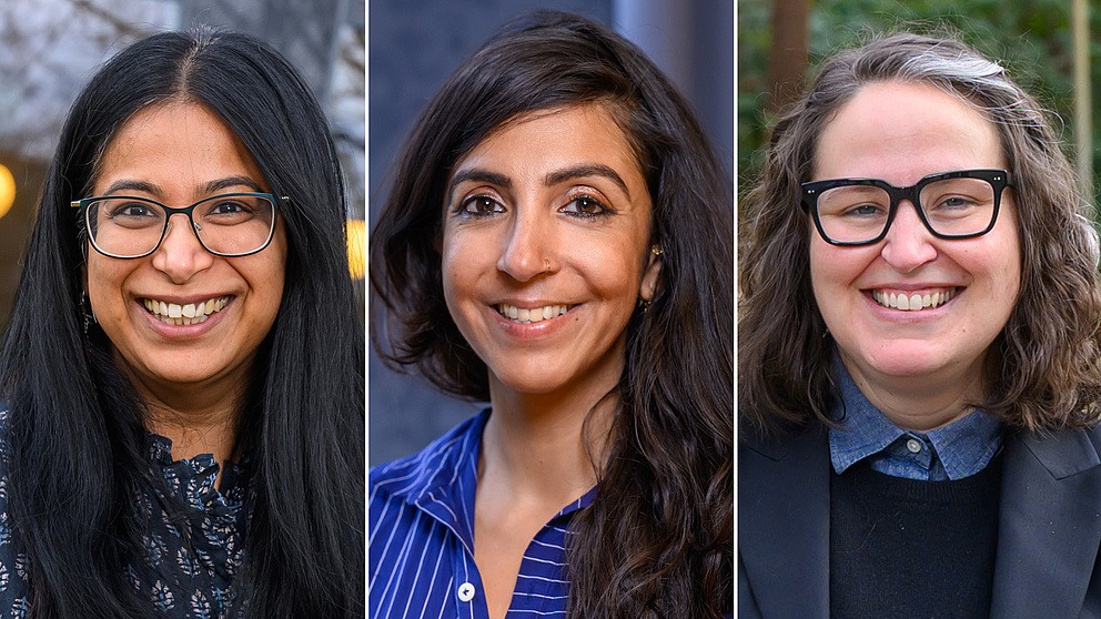 Surabhi Ranganathan, Prerna Singh, Jamie Kreiner