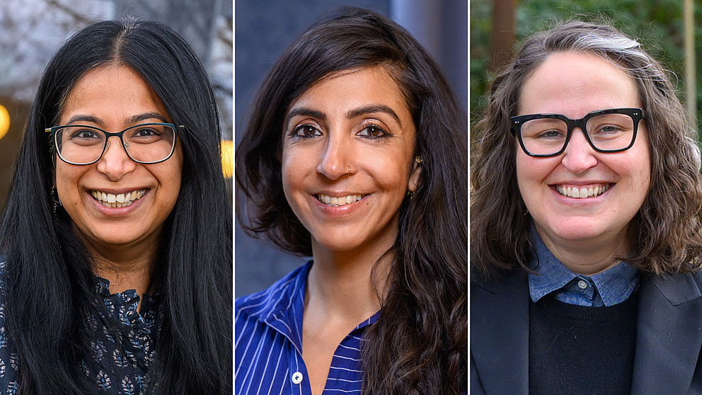 Surabhi Ranganathan, Prerna Singh, Jamie Kreiner