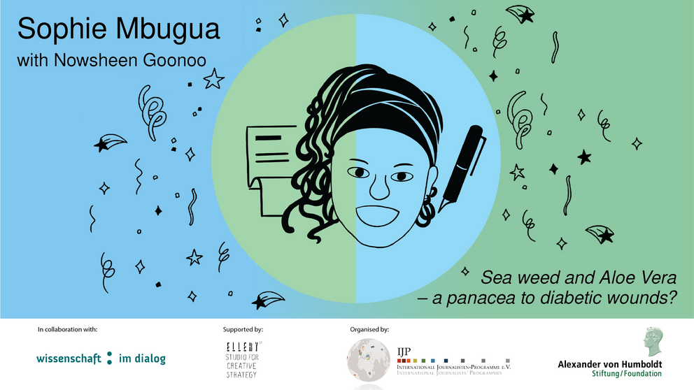 Radio report “Sea Weeds and Aloe Vera – A Panacea to Diabetic Wounds?” 