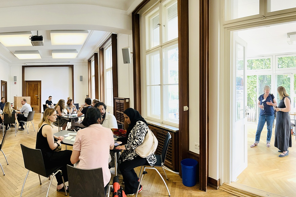 Eindrücke von der Netzwerkveranstaltung mit Mitgliedern der Berlin University Alliance