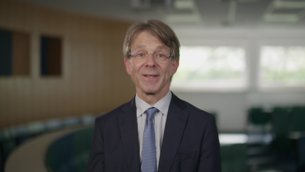 Hans-Christian Pape, Präsident der Humboldt-Stiftung, bei der Jahrestagung