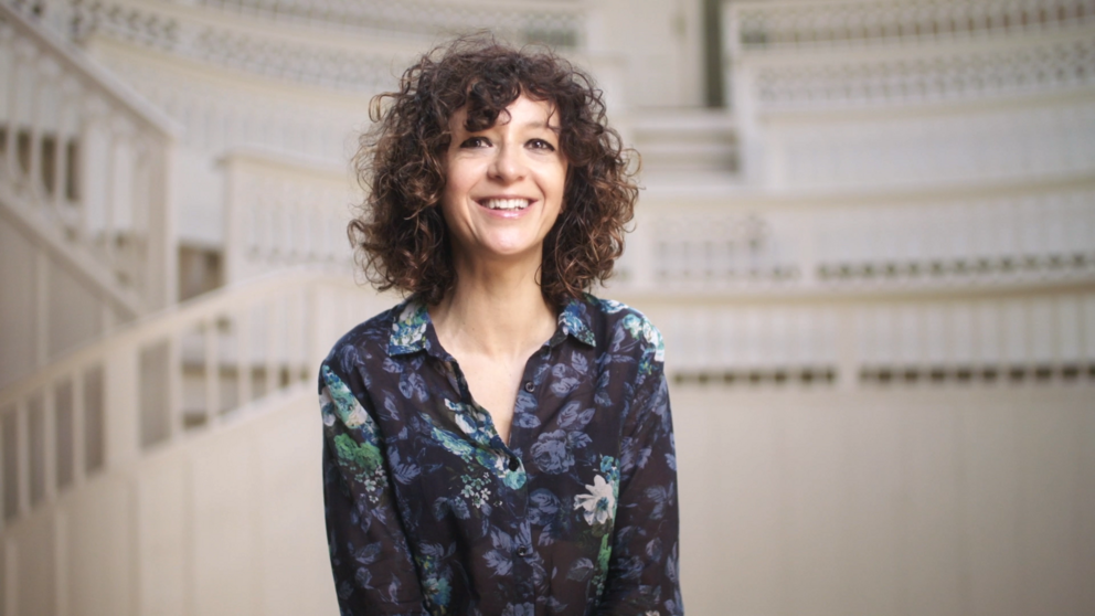 Nobelpreisträgerin Emmanuelle Charpentier bei der Jahrestagung