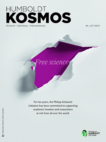 Cover of the Kosmos Magazine No. 117/2025, "Free Science"