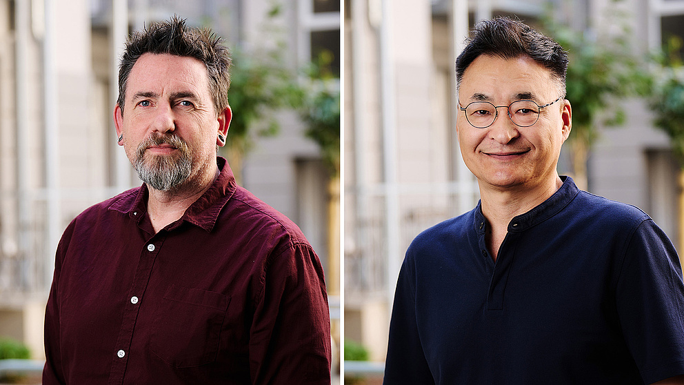 Foto von Matt Fitzpatrick und Lkhamsuren Munkh-Erdene