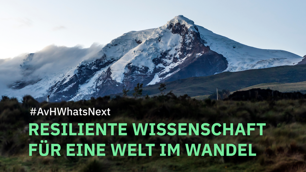 Der Vulkan Chimborazo in Ecuador