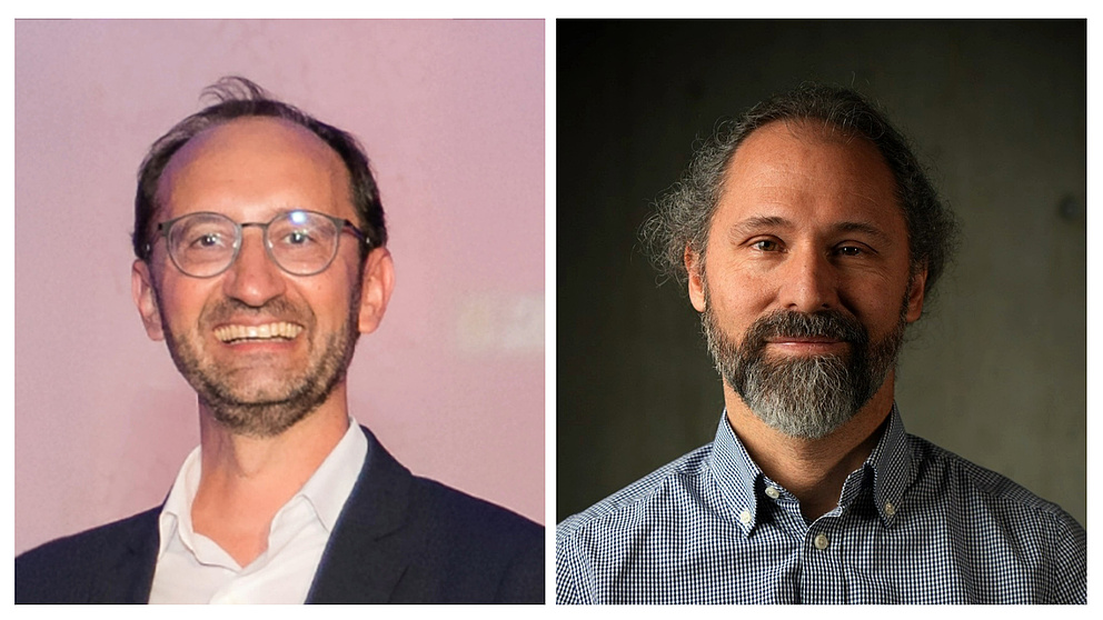 Porträts von Gustau Camp-Valls und Thomas Becher