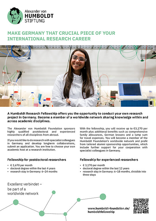 Short Information "Humboldt Research Fellowship"