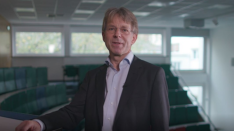 Hans-Christian Pape, President of the Humboldt Foundation, at the Humboldt Japan Colloquium