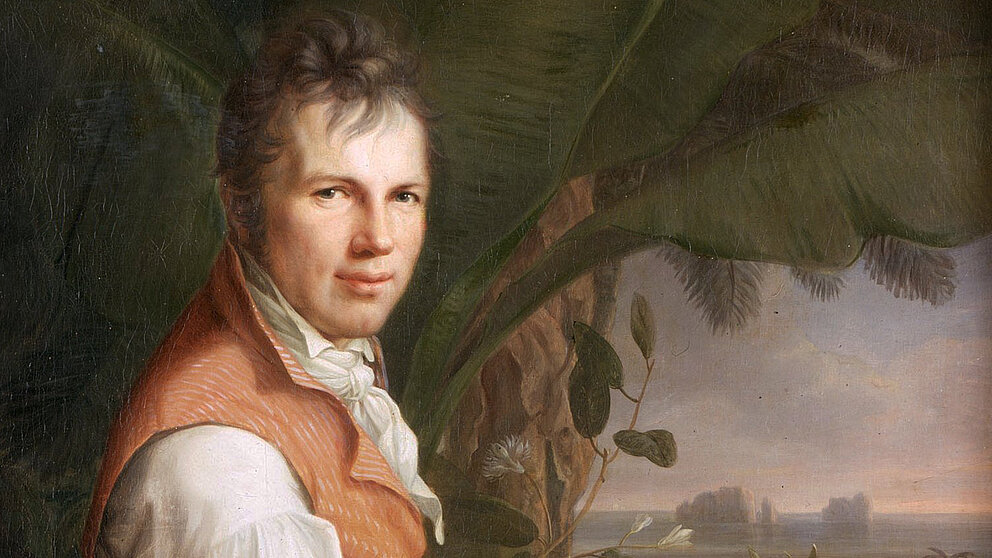 Porträt Alexander von Humboldt, Gemälde von Friedrich Georg Weitsch, 1806