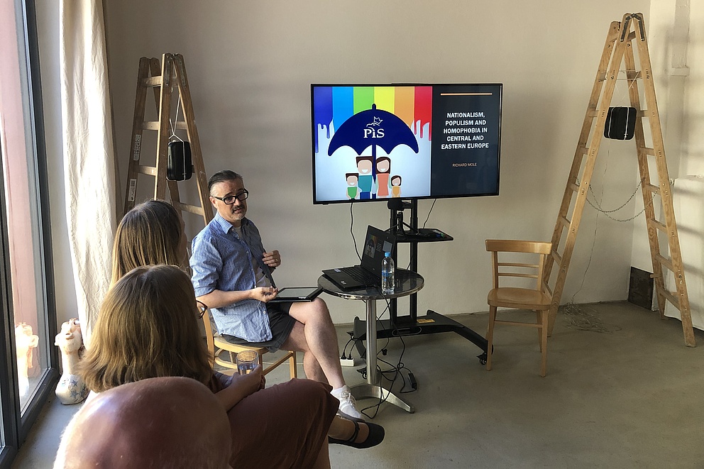 Research presentation: Richard Mole on nationalism and homophobia