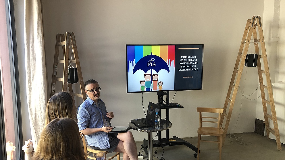 Research presentation: Richard Mole on nationalism and homophobia