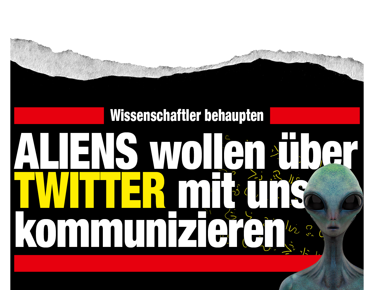 Wissenschaftler behaupten: Aliens wollen über Twitter mit uns kommunizieren