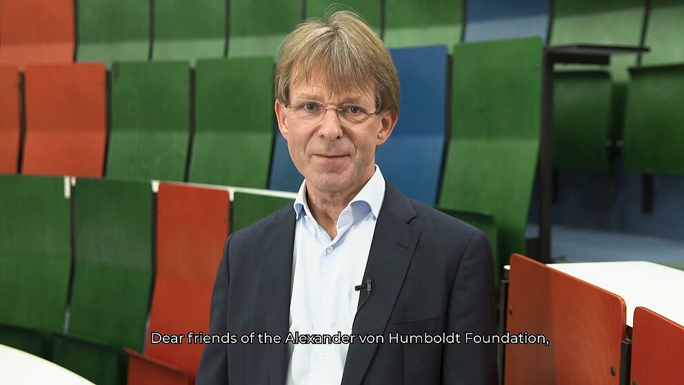 Neujahrsbotschaft 2021 von Hans-Christian Pape, Präsident der Alexander von Humboldt-Stiftung
