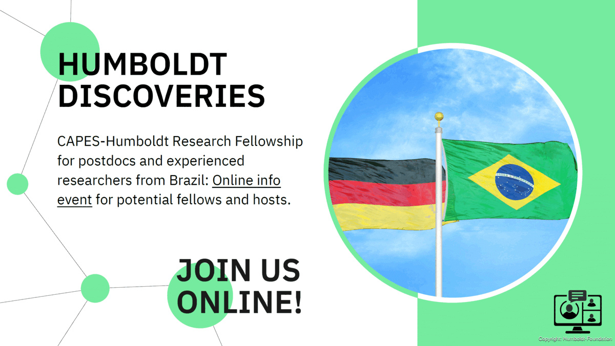 Info event: CAPES-Humboldt Research Fellowships